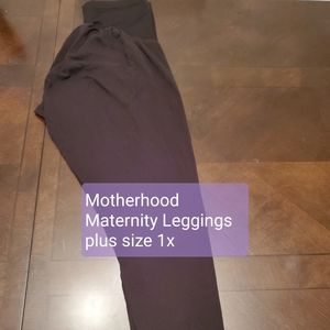 Motherhood Maternity Leggings 1x